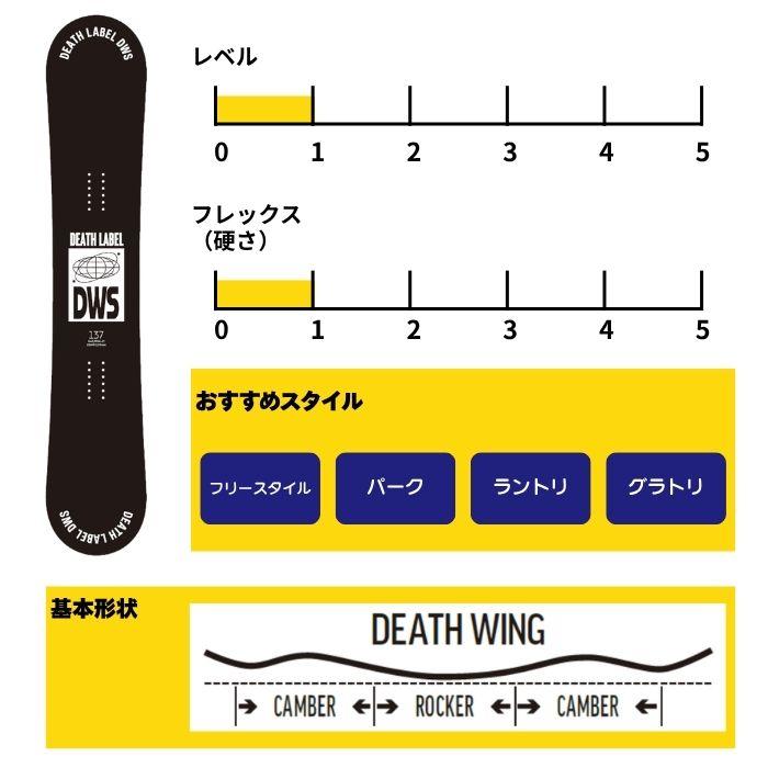 2027 DEATHLABEL デスレーべル DWS ディダブリューエス 26-27 ボード板