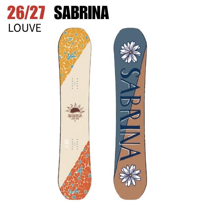 2027 SABRINA サブリナ LOUVE ルーブ 26-27 レディース ボード板