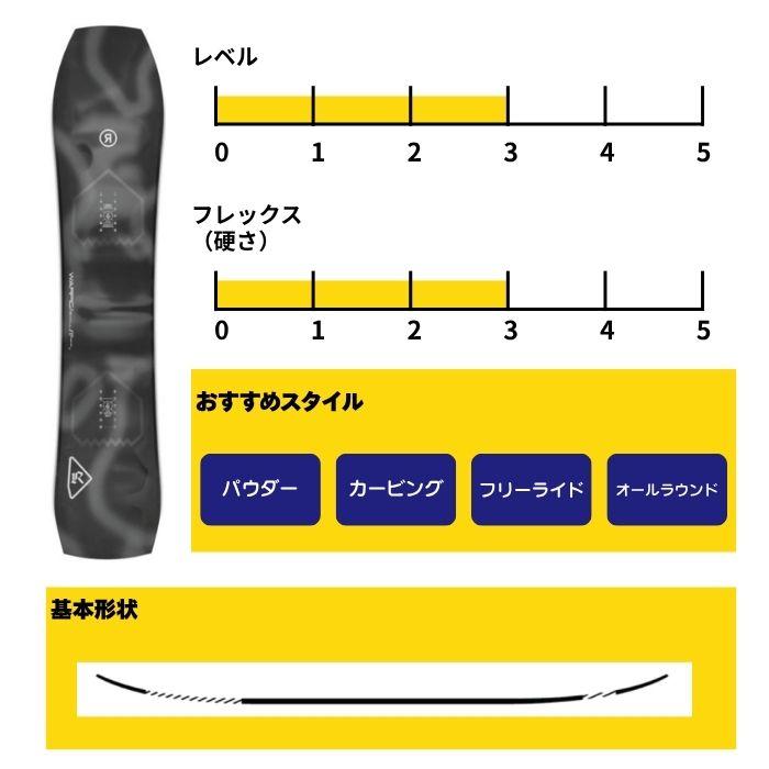 2027 RIDE ライド WARPIG ワーピグ 26-27 ボード板 スノーボードST