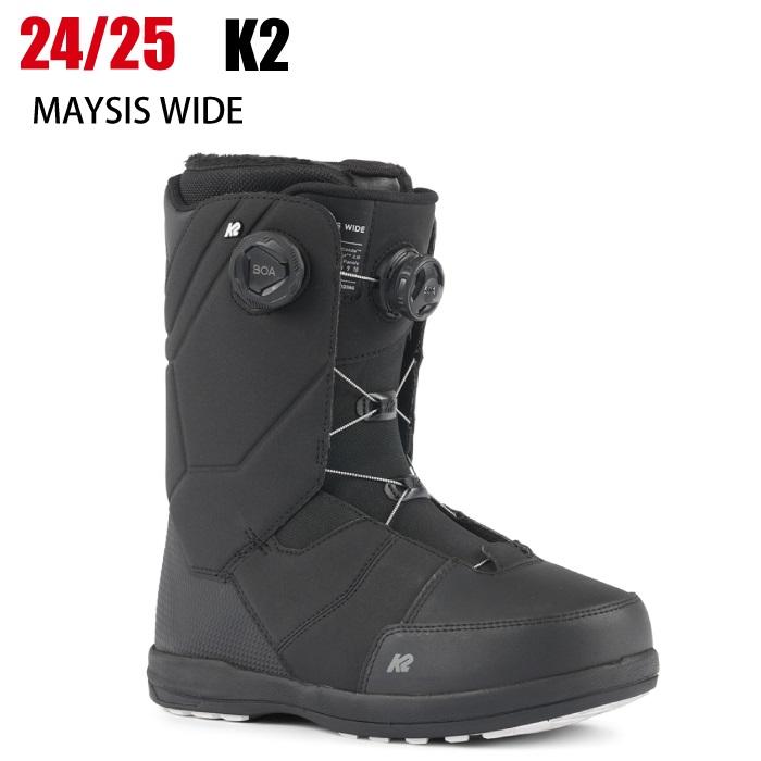 2025 K2 ケーツー MAYSIS WIDE メイシス ワイド BLACK 24-25 