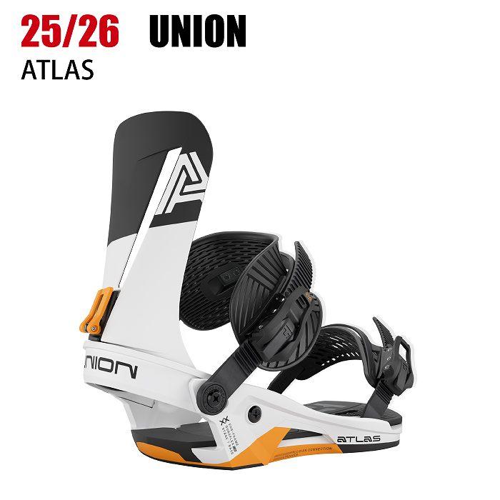 UNION BINDING 2026 ユニオン ATLAS アトラス WHITE/ORANGE 25 UNION BINDING 2026 ユニオン ATLAS アトラス WHITE/ORANGE 25
