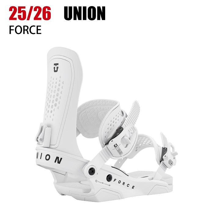 2026 UNION ユニオン FORCE フォース WHITE 20-YR 25-26 スノーボード ビンディング バインディング 2026 UNION ユニオン FORCE フォース WHITE 20-YR 25-26 スノーボード