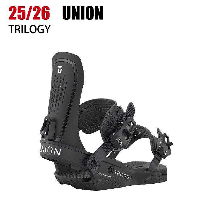 2026 UNION ユニオン TRILOGY トリロジー BLACK 25-26 レディース スノーボード ビンディング バインディング 2026 UNION ユニオン TRILOGY トリロジー BLACK 25-26 レディース
