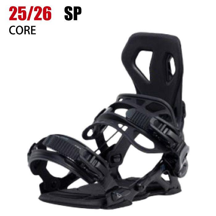 2026 SP BINDING エスピー CORE コア BLACK 25-26 スノーボード 2026 SP BINDING エスピー CORE コア BLACK 25-26 スノーボード
