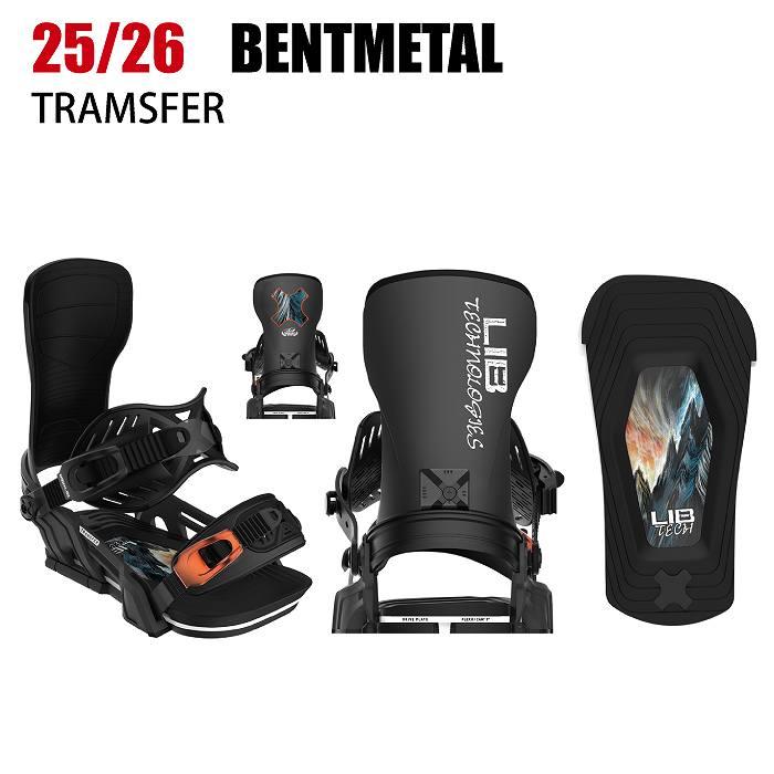 2026 BENTL ベントメタル TRANSFER トランスファー BLACK 25-26 スノーボード ビンディング バインディング 2026 BENTMETAL ベントメタル TRANSFER トランスファー BLACK 25-26