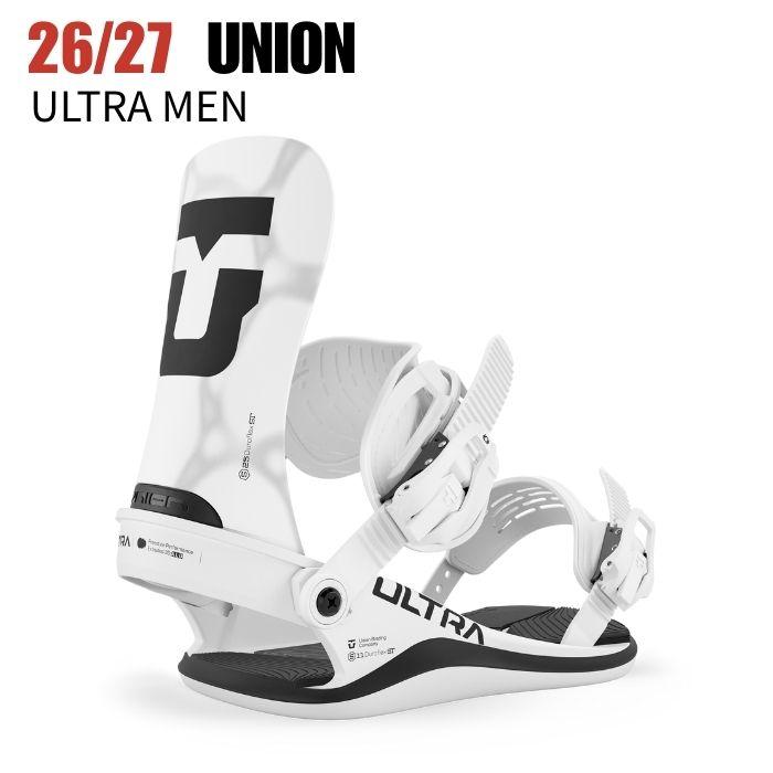 UNION BINDING 2027 UNION ユニオン ULTRA (MEN) ウルトラ WHITE 26-27