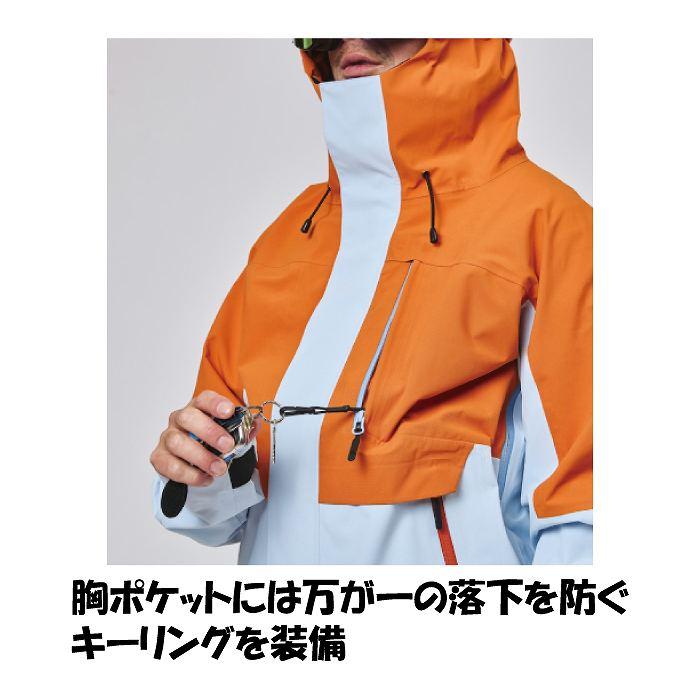 UNFUDGE アンファッジ PEEP JACKET ピープジャケット BEIGE / KHAKI スノーボード スノボ ウェア ジャケット 26-27モデルSTの画像