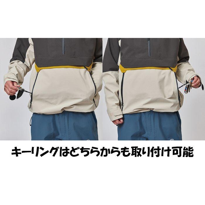 UNFUDGE アンファッジ SMOKE ANORAK スモークアノラック DARK NV / BLK スノーボード スノボ ウェア ジャケット 26-27モデルSTの画像