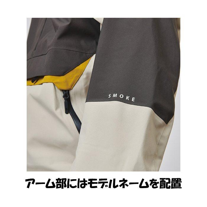 UNFUDGE アンファッジ SMOKE ANORAK スモークアノラック DARK NV / BLK スノーボード スノボ ウェア ジャケット 26-27モデルSTの画像