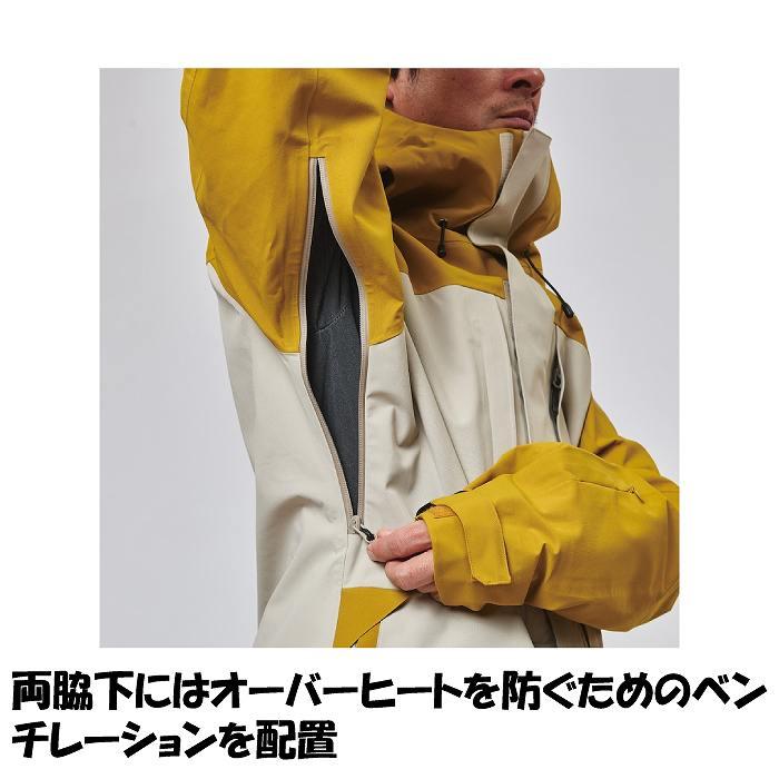 UNFUDGE アンファッジ GENTLE JACKET ジェントルジャケット CHARCOAL / DARK NVY スノーボード ウェア ジャケット 26-27モデルSTの画像