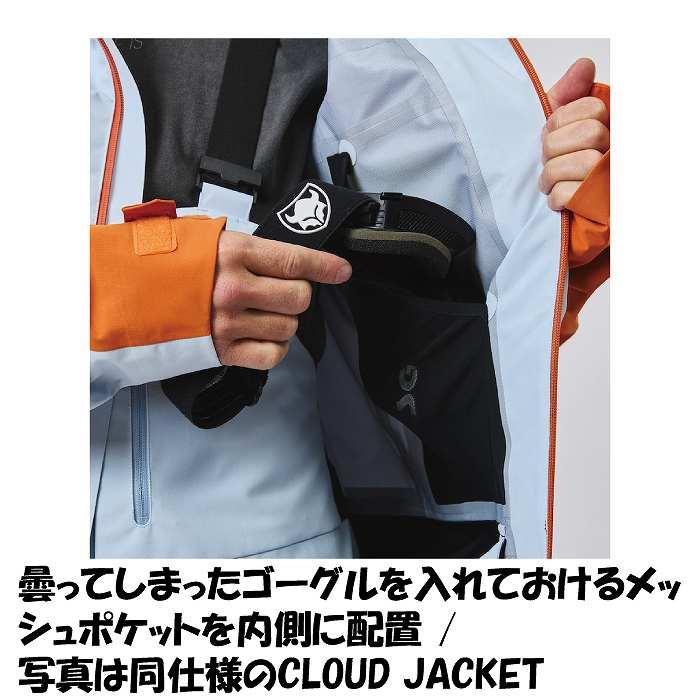 UNFUDGE アンファッジ GENTLE JACKET ジェントルジャケット CHARCOAL / DARK NVY スノーボード ウェア ジャケット 26-27モデルSTの画像