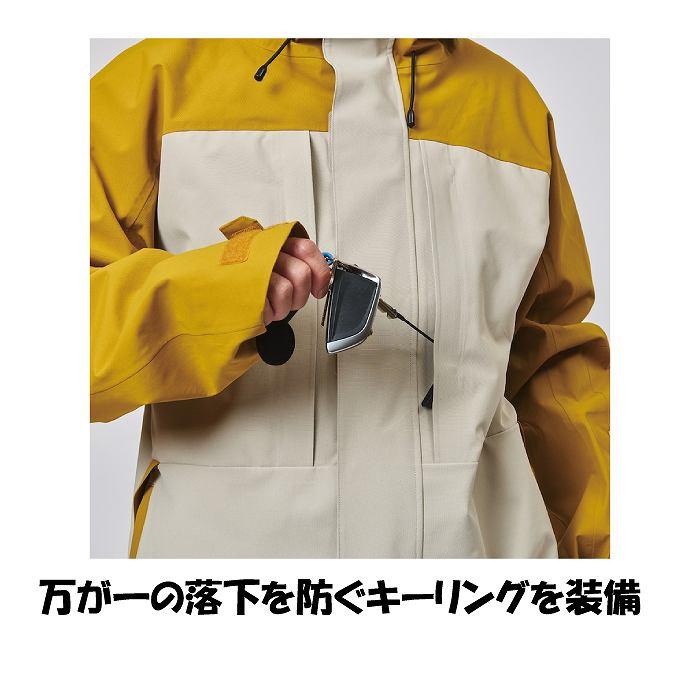 UNFUDGE アンファッジ GENTLE JACKET ジェントルジャケット CHARCOAL / DARK NVY スノーボード ウェア ジャケット 26-27モデルSTの画像