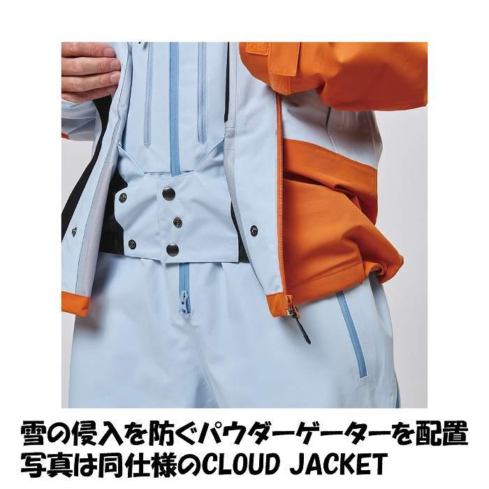 UNFUDGE アンファッジ GENTLE JACKET ジェントルジャケット CHARCOAL / DARK NVY スノーボード ウェア ジャケット 26-27モデルSTの画像