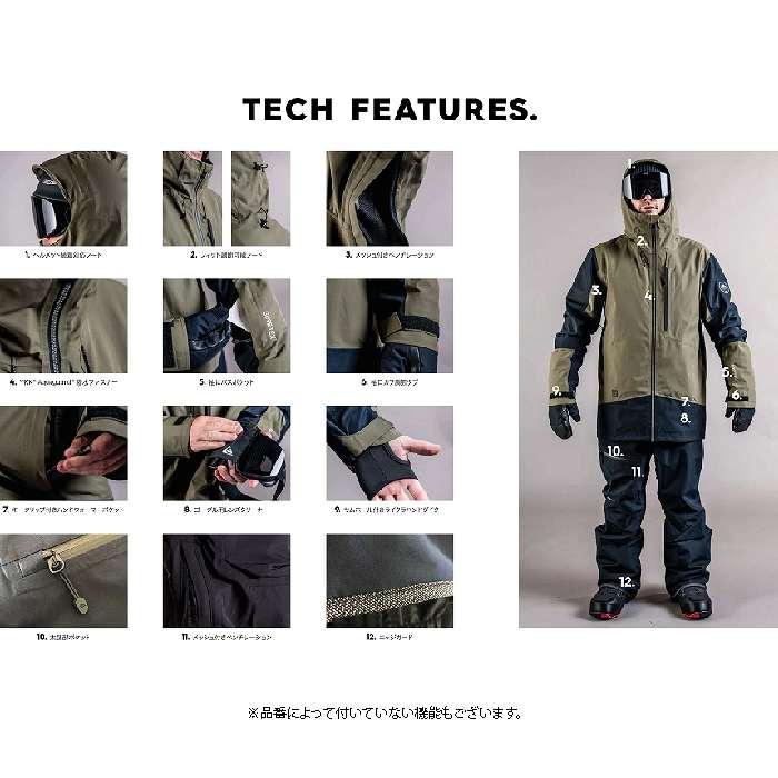 QUIKSILVER クイックシルバー ウェア EQYTJ03361 RADICALO JK 22-23