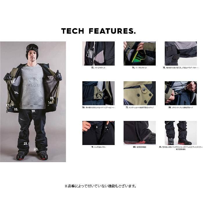 QUIKSILVER クイックシルバー ウェア EQYTJ03361 RADICALO JK 22-23 KVJ0 メンズ ジャケット スノーボード QUIKSILVER クイックシルバー ウェア EQYTJ03361 RADICALO JK 22-23