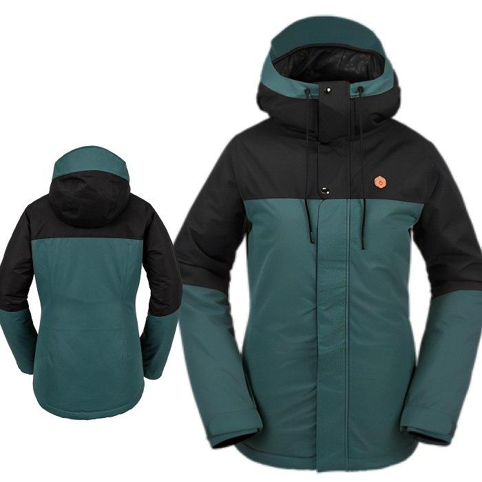 美品　VOLCOM　スノーボードウェア　ジャケット　花柄　M　レディース 美品 VOLCOM スノーボードウェア ジャケット 花柄 M レディース 美品