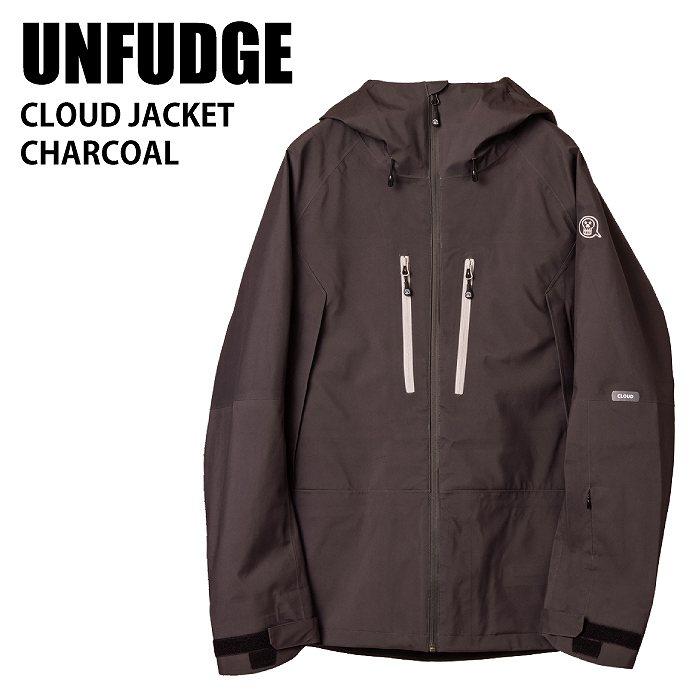 UNFUDGE アンファッジ CLOUD JACKET CHARCOAL 24-25 ボード UNFUDGE アンファッジ CLOUD JACKET CHARCOAL 24-25 ボード