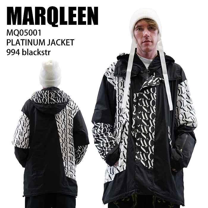 MARQLEEN マークリーン MQ05001 PLATINUM JACKET 994 blackstr 24-25 ウエア メンズ ジャケット スノーボード MARQLEEN マークリーン MQ05001 PLATINUM JACKET 994 blackstr 24-25