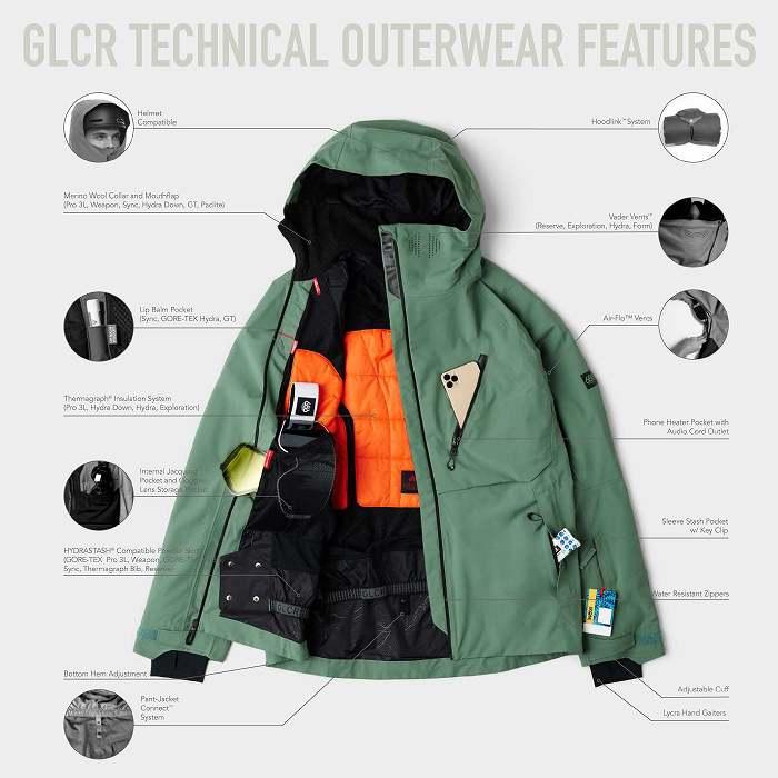 686 シックスエイトシックス M2W110 HYDRA THERMAGRAPH JACKET ANTLER