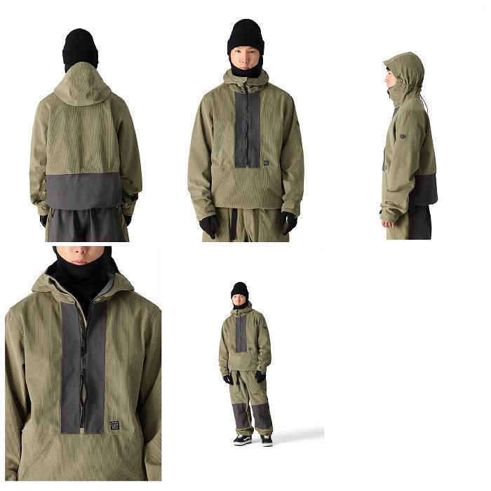 686 シックスエイトシックス M3WN136 GHOST 2.5L SHELL ANORAK 686 シックスエイトシックス M3WN136 GHOST 2.5L SHELL ANORAK