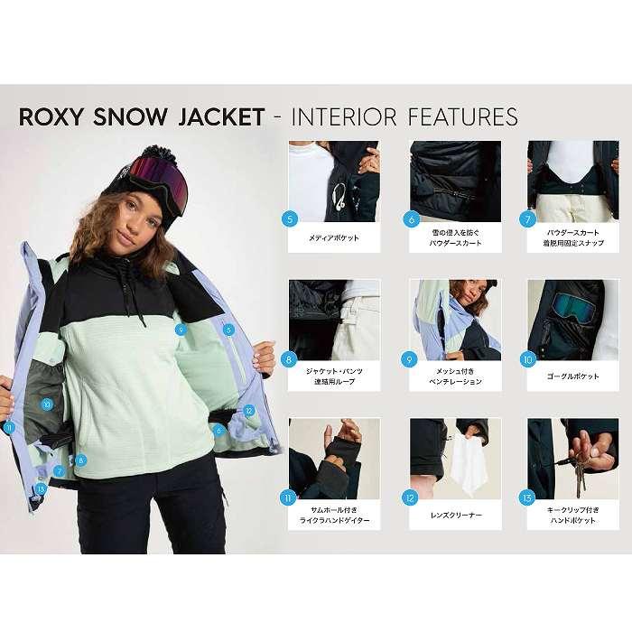 ROXY ロキシー ERJTJ03488 SHELTER JK BQY0 24-25 ウエア レディース スキー スノ-ボード ジャケット スノボST_5