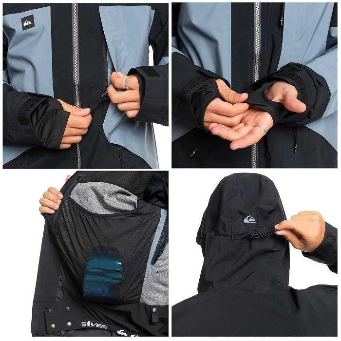 QUIKSILVER クイックシルバー EQYTJ03477 FOREVER STRETCH GORE-TEX JK