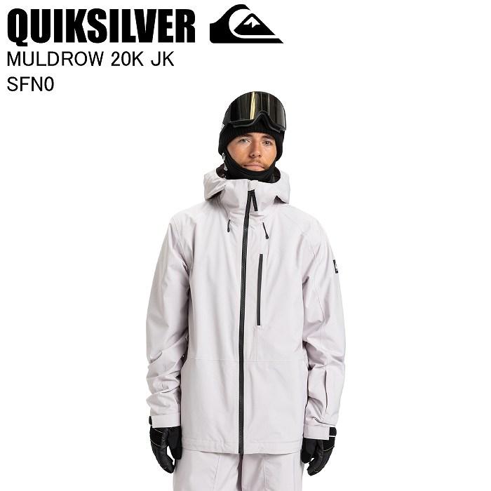 QUIKSILVER クイックシルバー EQYTJ03493 MULDROW 20K JK SFN0 スノーボードウェア ジャケット ウェア スノボ 25-26モデル QUIKSILVER クイックシルバー EQYTJ03493 MULDROW 20K JK SFN0