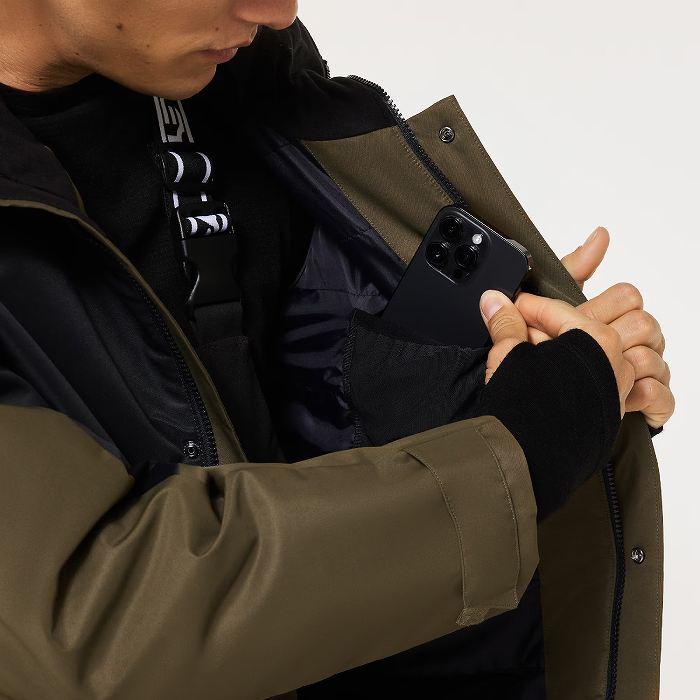 OAKLEY（オークリー） FOA406098 RANGE RC JACKET 2.0 ARMY GREEN