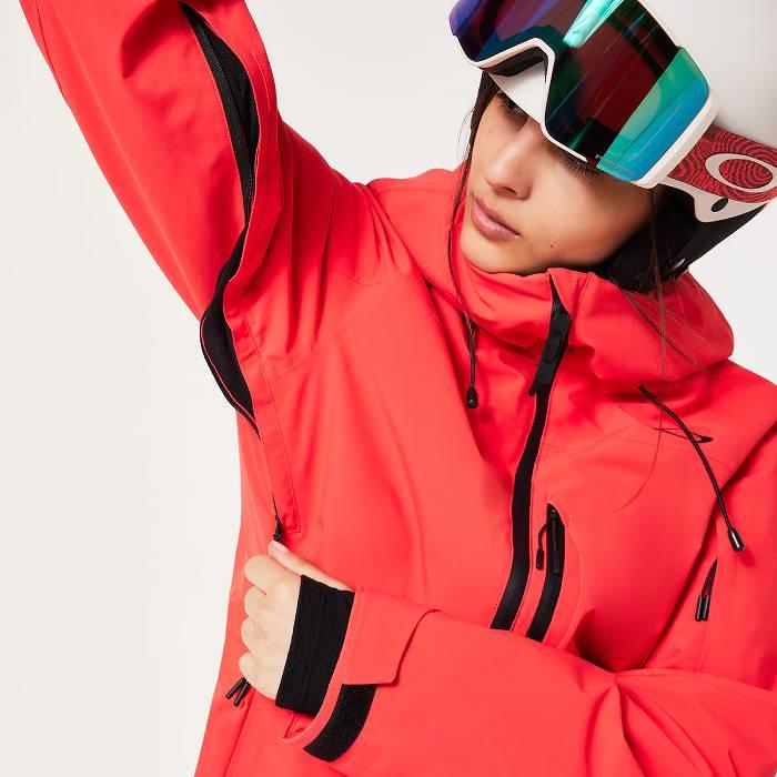 OAKLEY（オークリー） FOA500824 W. CANOPY INSULATED JACKET HIBISCUS
