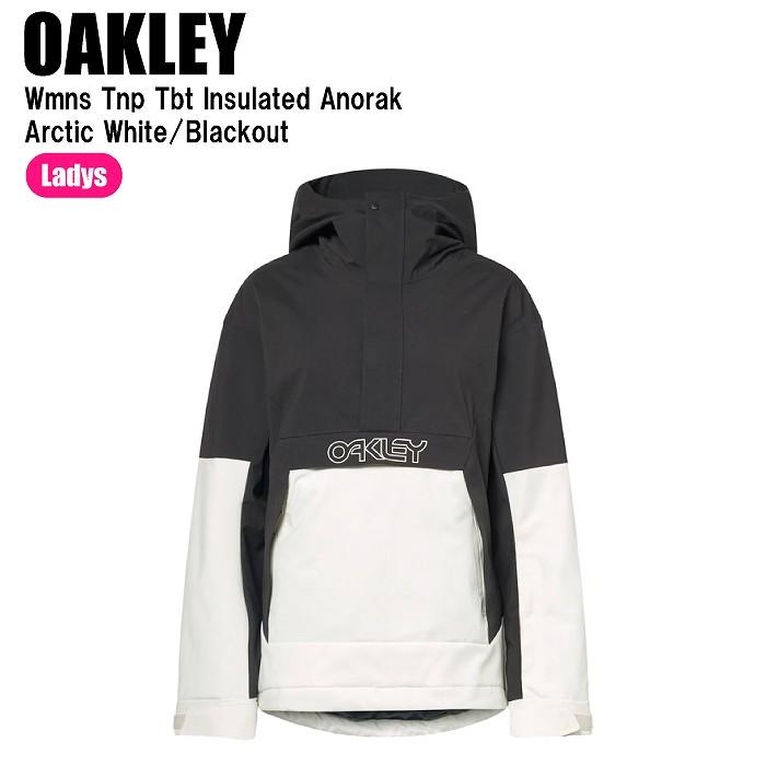 OAKLEY オークリー FOA500471 WMNS TNP TBT INSULATED ANORAK ARCTIC WHT/BLKOUT スキー スノーボード ウェア ジャケット レディース OAKLEY オークリー FOA500471 WMNS TNP TBT INSULATED ANORAK ARCTIC