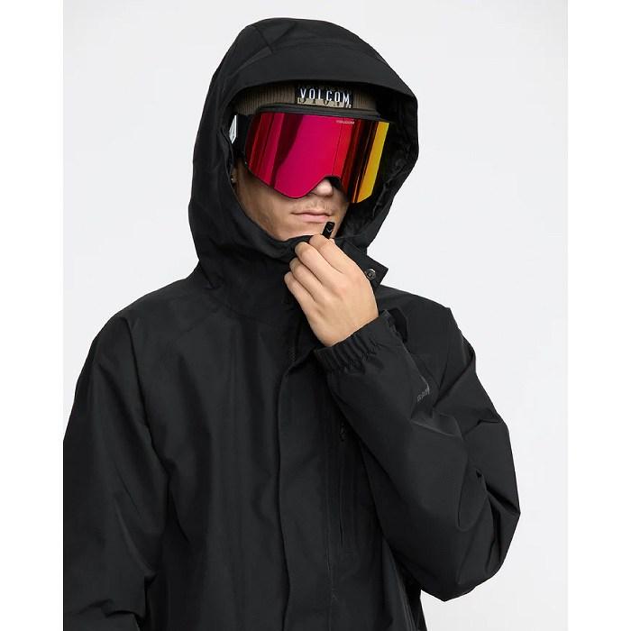VOLCOM ボルコム G0652605 DUA GORE-TEX JACKET BLK スキー