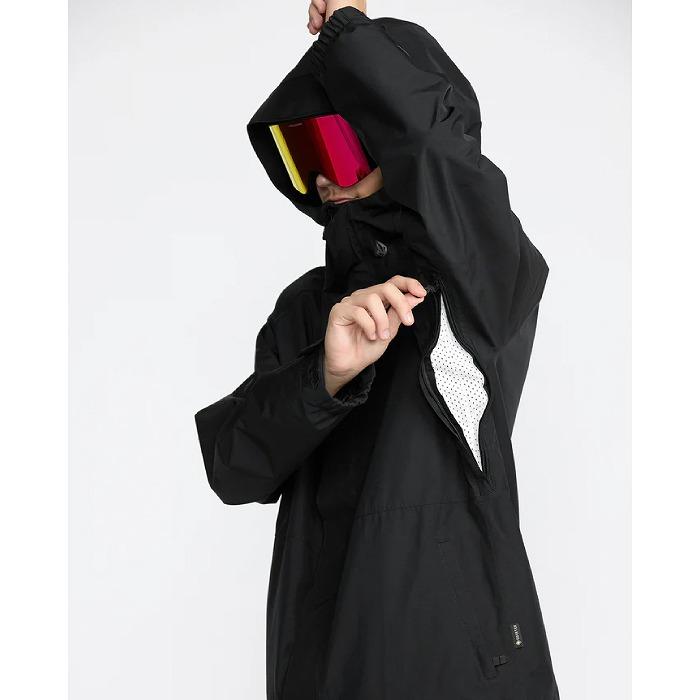 VOLCOM ボルコム G0652605 DUA GORE-TEX JACKET BLK スキー