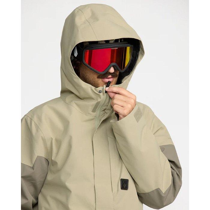 VOLCOM ボルコム G0652611 PRIMRY JACKET MSG スキー スノーボード ウェア ジャケット スノボ ボルコムウェア 25-26モデルSTの画像