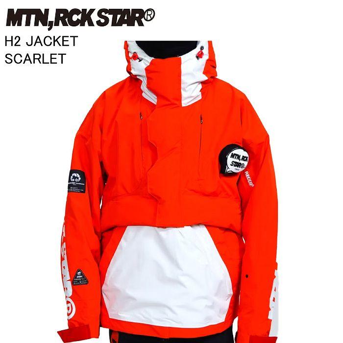 MTN, ROCK STAR ジャケット HMK2 上下セット　ハルマキ2 MTN.ROCK STAR マウンテンロックスター H 2 JACKET SCARLET マンロク