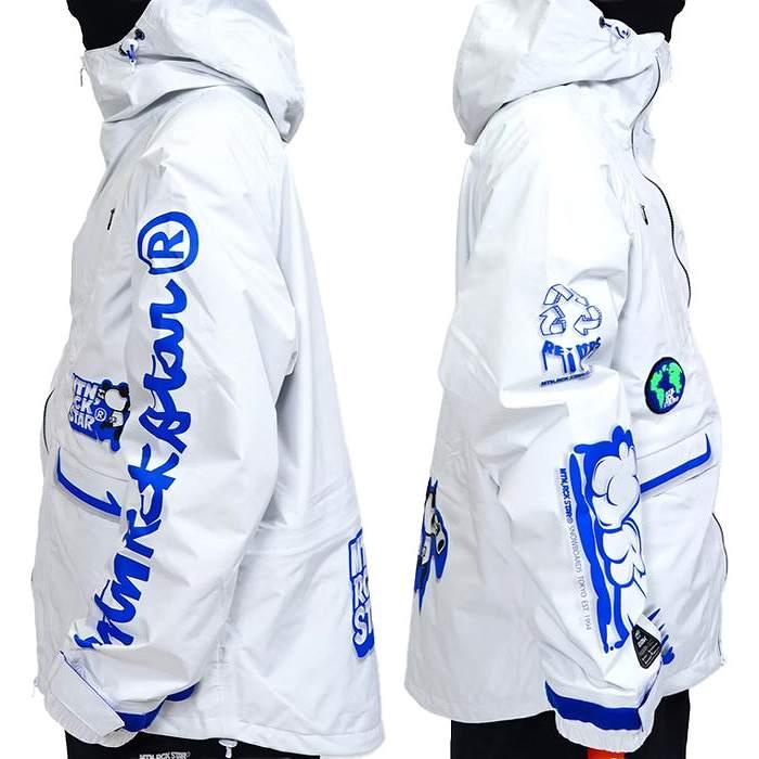 MTN.ROCK STAR マウンテンロックスター H 3 JACKET WHITE COMIC