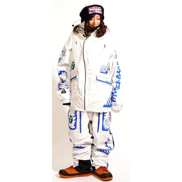 MTN.ROCK STAR マウンテンロックスター H 3 JACKET WHITE COMIC