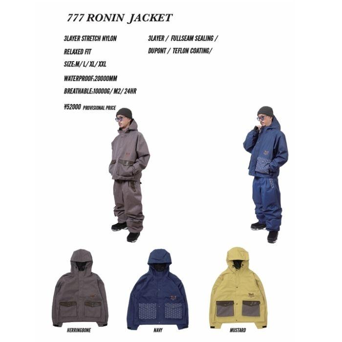 NOMADIK（ノマディック） 777 RONIN JACKET 777ローニンジャケット