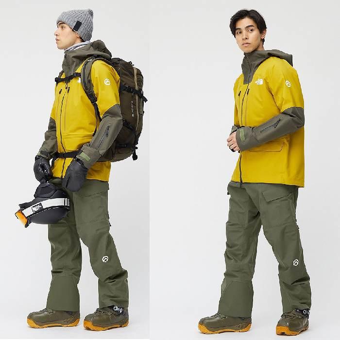 試着のみ RTG NS62204 WM 定価7万円　カーキ　ビブ パンツ THE NORTH FACE ノースフェイス NS62204 FL RTG BIB SM 22-23