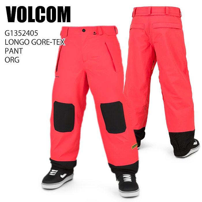 VOLCOM ボルコム G1352405 LONGO GORE-TEX PANT ORG 23-24