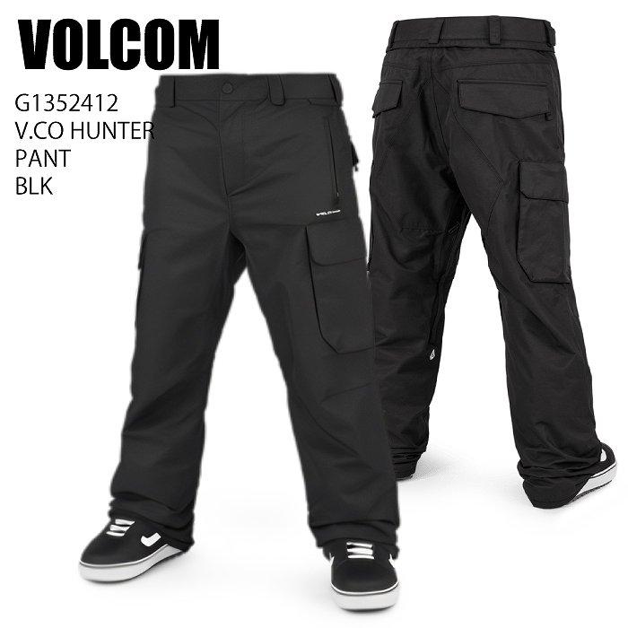 VOLCOM ボルコム G1352412 V.CO HUNTER PANT BLK 23-24 ボードウェア メンズ パンツ スノーボード VOLCOM ボルコム G1352412 V.CO HUNTER PANT BLK 23-24 ボードウェア