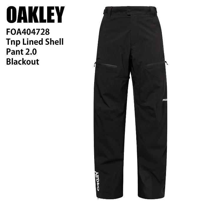 OAKLEY オークリー FOA404728 TNP LINED SHELL PANT BLACKOUT 25-26 ボードウェア メンズ パンツ スキー スノーボード OAKLEY オークリー FOA404728 TNP LINED SHELL PANT BLACKOUT 25-26