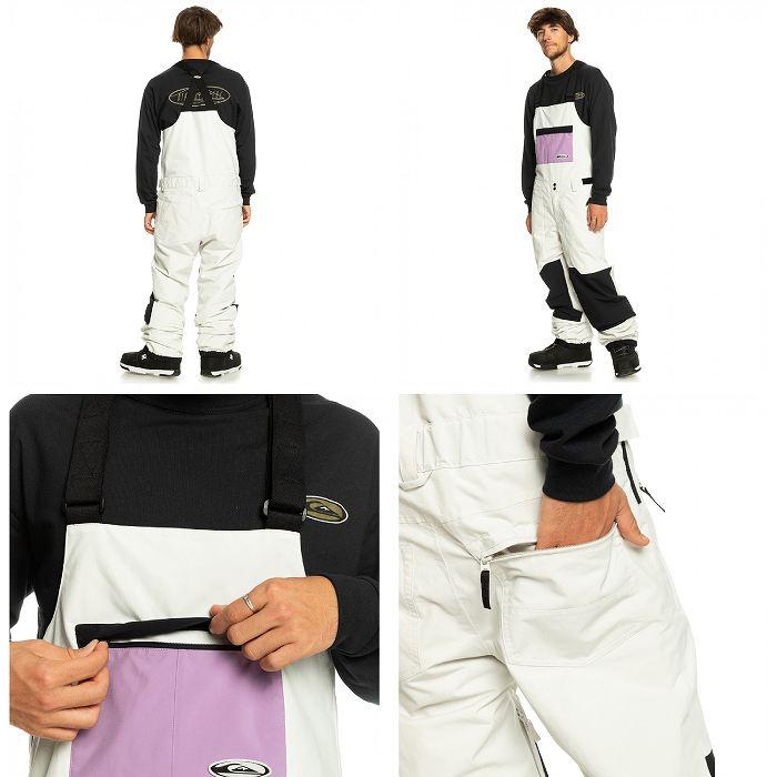 QUIKSILVER クイックシルバー EQYTP03207 FLY HIGH BIB SZT0 23-24 ボードウェア メンズ パンツ スノーボードST_3