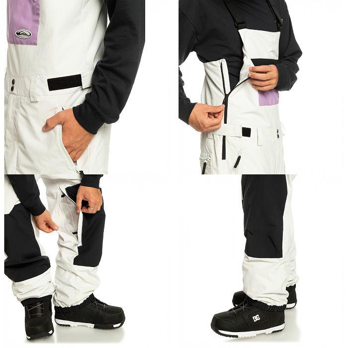 QUIKSILVER クイックシルバー EQYTP03207 FLY HIGH BIB SZT0 23-24 ボードウェア メンズ パンツ スノーボードST_4