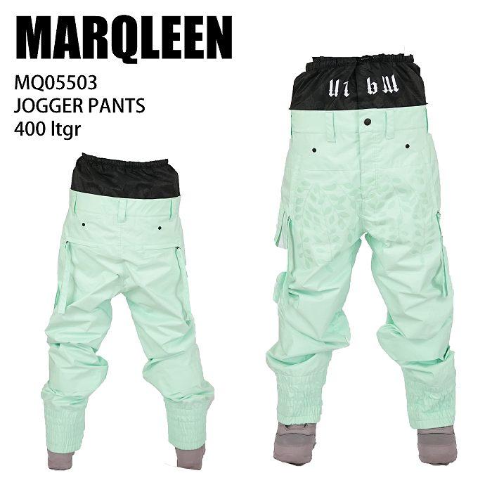 MARQLEEN マークリーン MQ05503 JOGGER PANTS 400 ltgr 24-25 ウエア メンズ パンツ スノーボード MARQLEEN マークリーン MQ05503 JOGGER PANTS 400 ltgr 24-25 ウエア