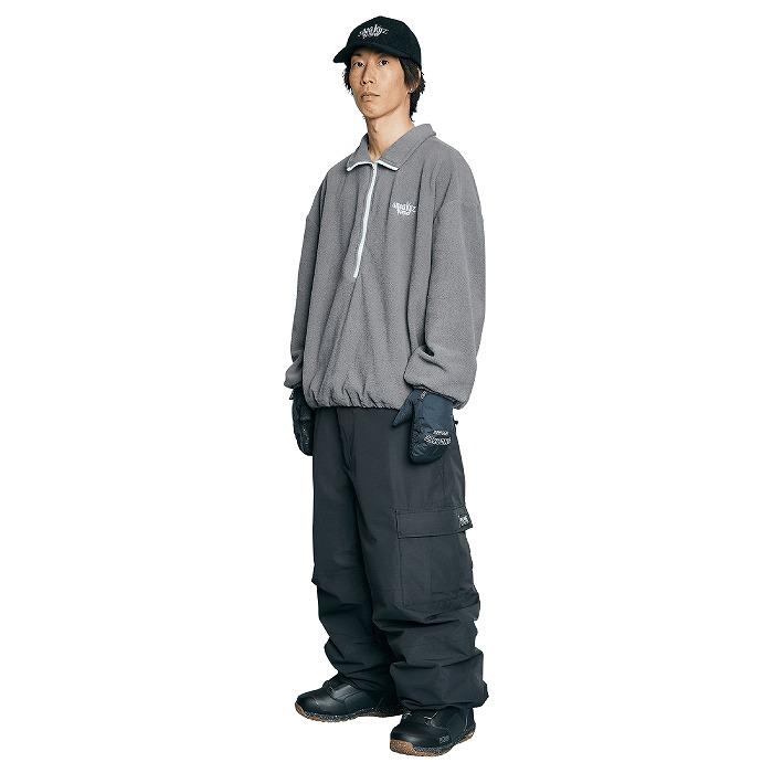 Rome バギーパンツ　ウェア ROME ローム Baggy Cargo Pants バギーカーゴパンツ BLACK パンツ