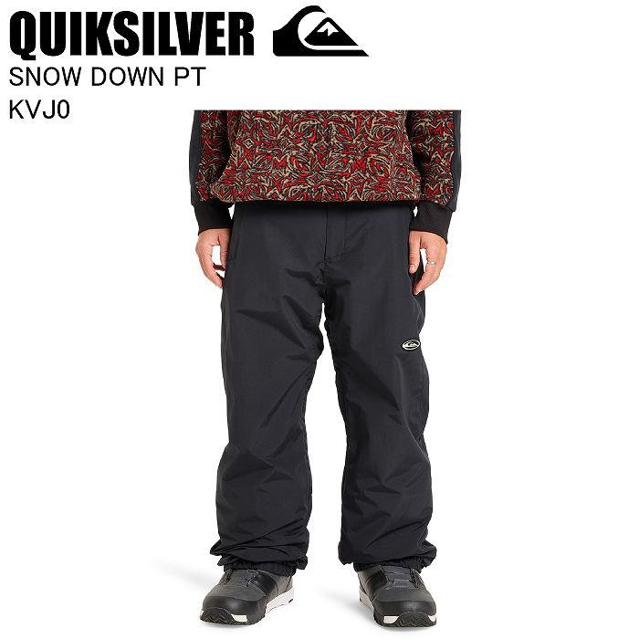 QUIKSILVER クイックシルバー EQYTP03233  DOWN PT KVJ0 スノーボードウェア パンツ ウェア スノボ 25-26モデル QUIKSILVER クイックシルバー EQYTP03233 SNOW DOWN PT KVJ0