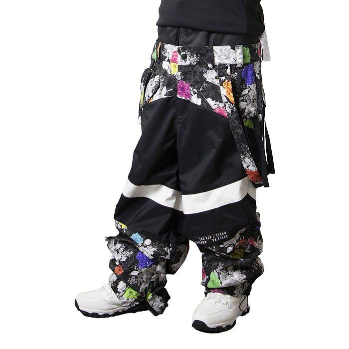MARQLEEN　スノーボードウェア Lサイズ　上下セット MARQLEEN（マークリーン） MQ06505 NTR PANTS 995 dflbk スノーボード