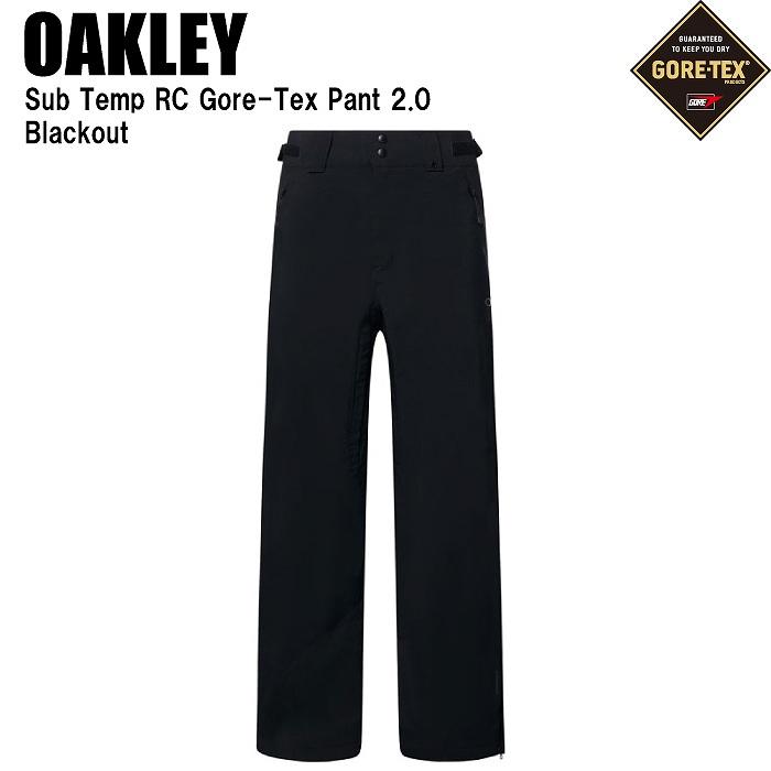 OAKLEY オークリー FOA406101 SUB TEMP RC GORE-TEX PANT 2.0 BLACKOUT