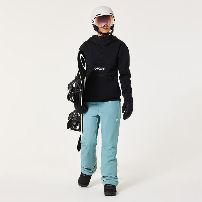 レディースL　オークリースキースノーボードウェア パンツFOA500128 OAKLEY（オークリー） FOA500128 JASMINE INSULATED PANT MIST PACIFIC