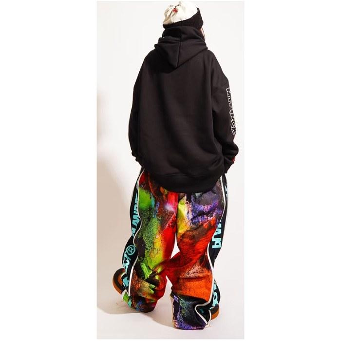 MTN.ROCK STAR マウンテンロックスター SIDEZIP PANTS WALL PAINT